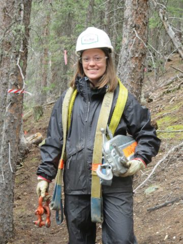 MHYC member on Devil's trail.